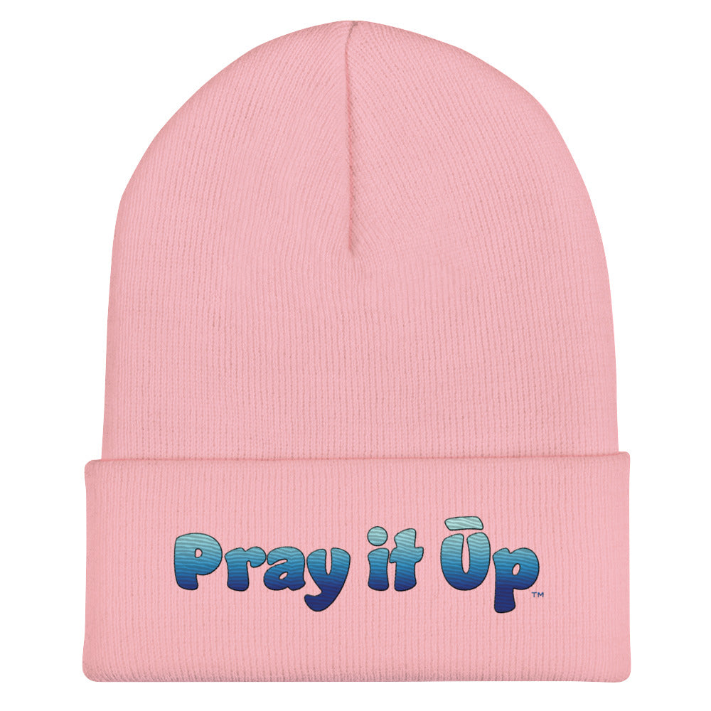 Pray it Ūp (playful) | Unisex | Cuffed Beanie