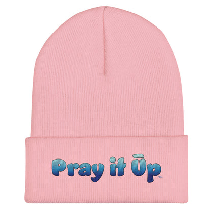 Pray it Ūp (playful) | Unisex | Cuffed Beanie