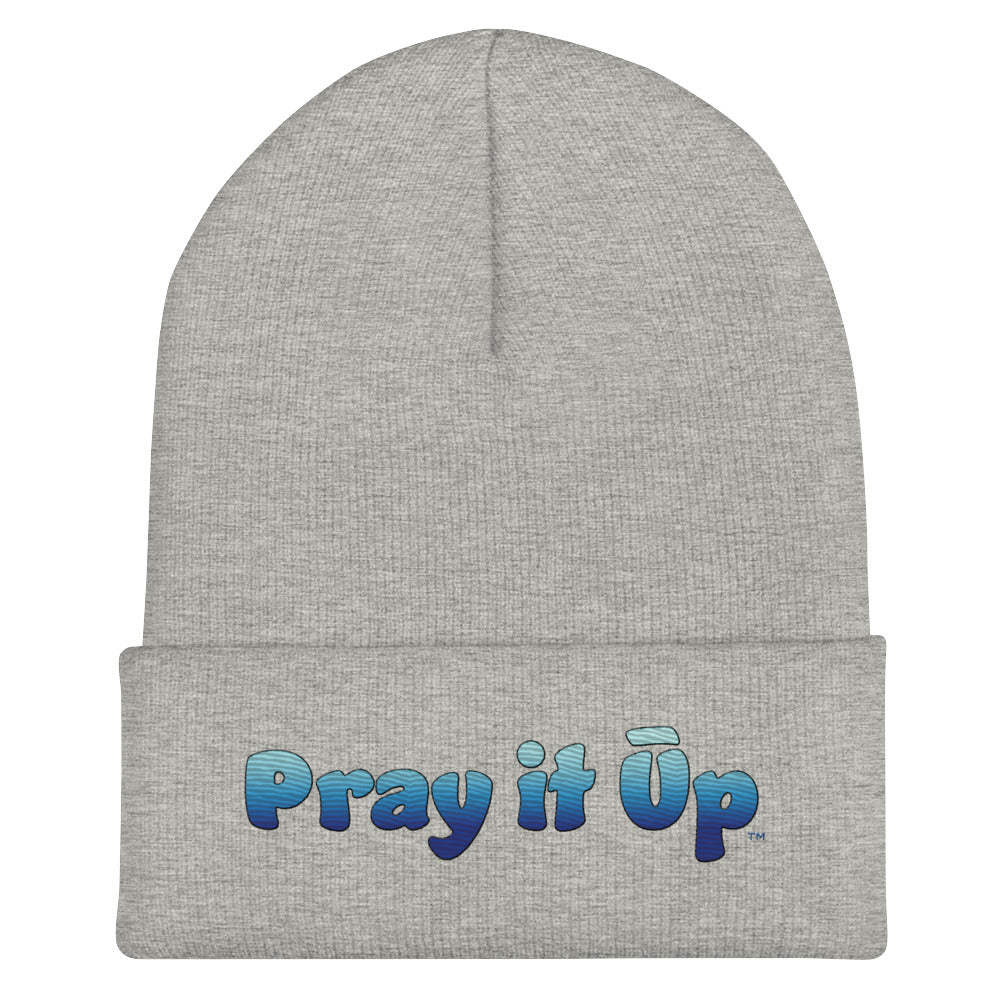 Pray it Ūp (playful) | Unisex | Cuffed Beanie