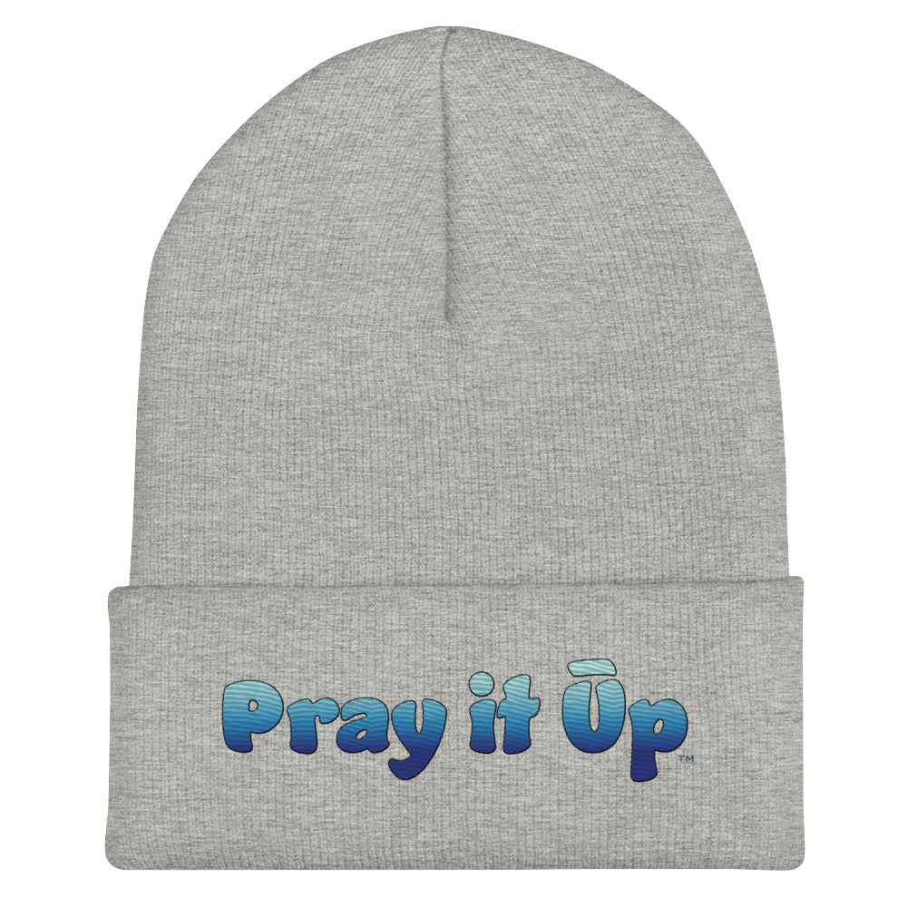 Pray it Ūp (playful) | Unisex | Cuffed Beanie