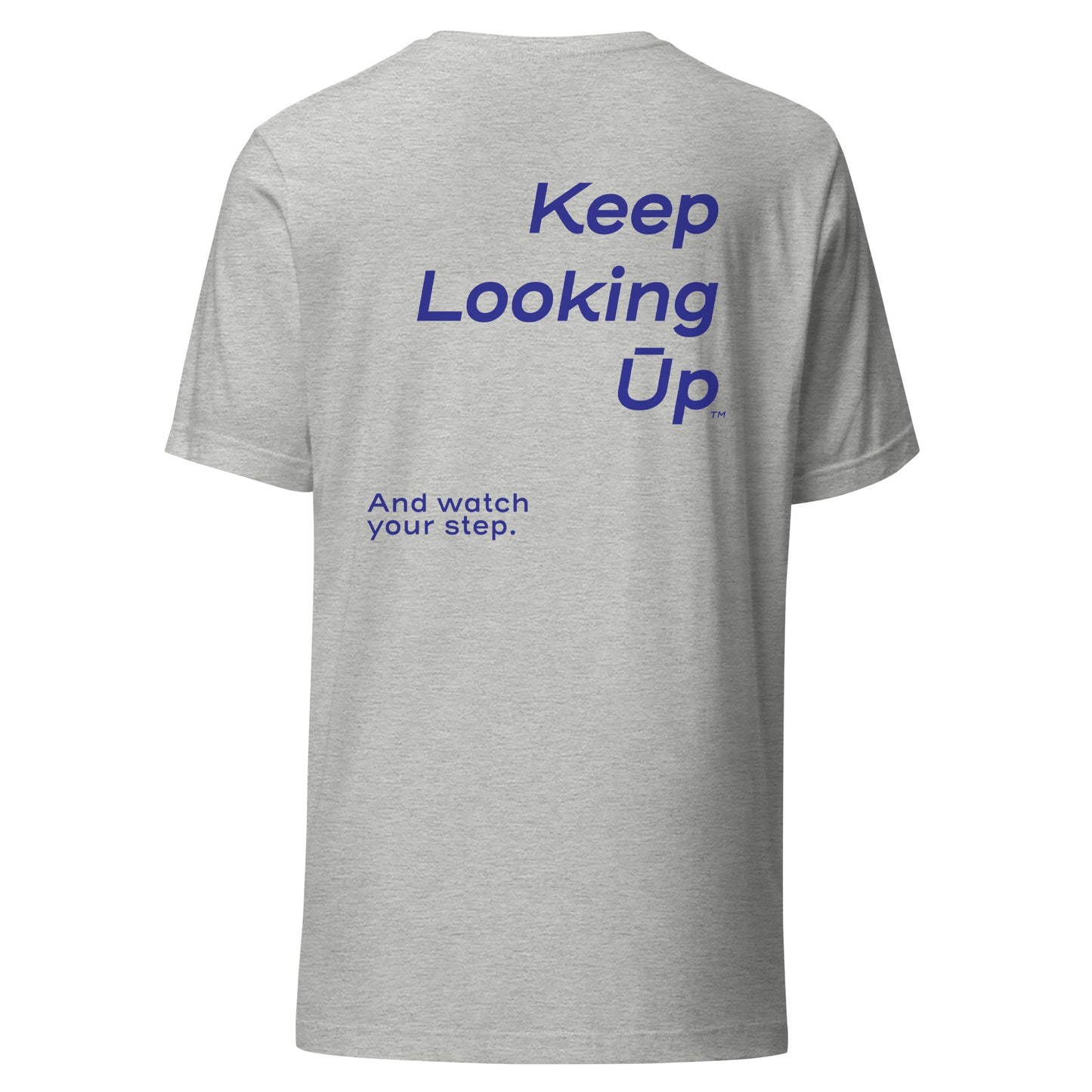 Keep Looking Ūp (vertical) | Unisex | Standard | Short-sleeve T-shirt