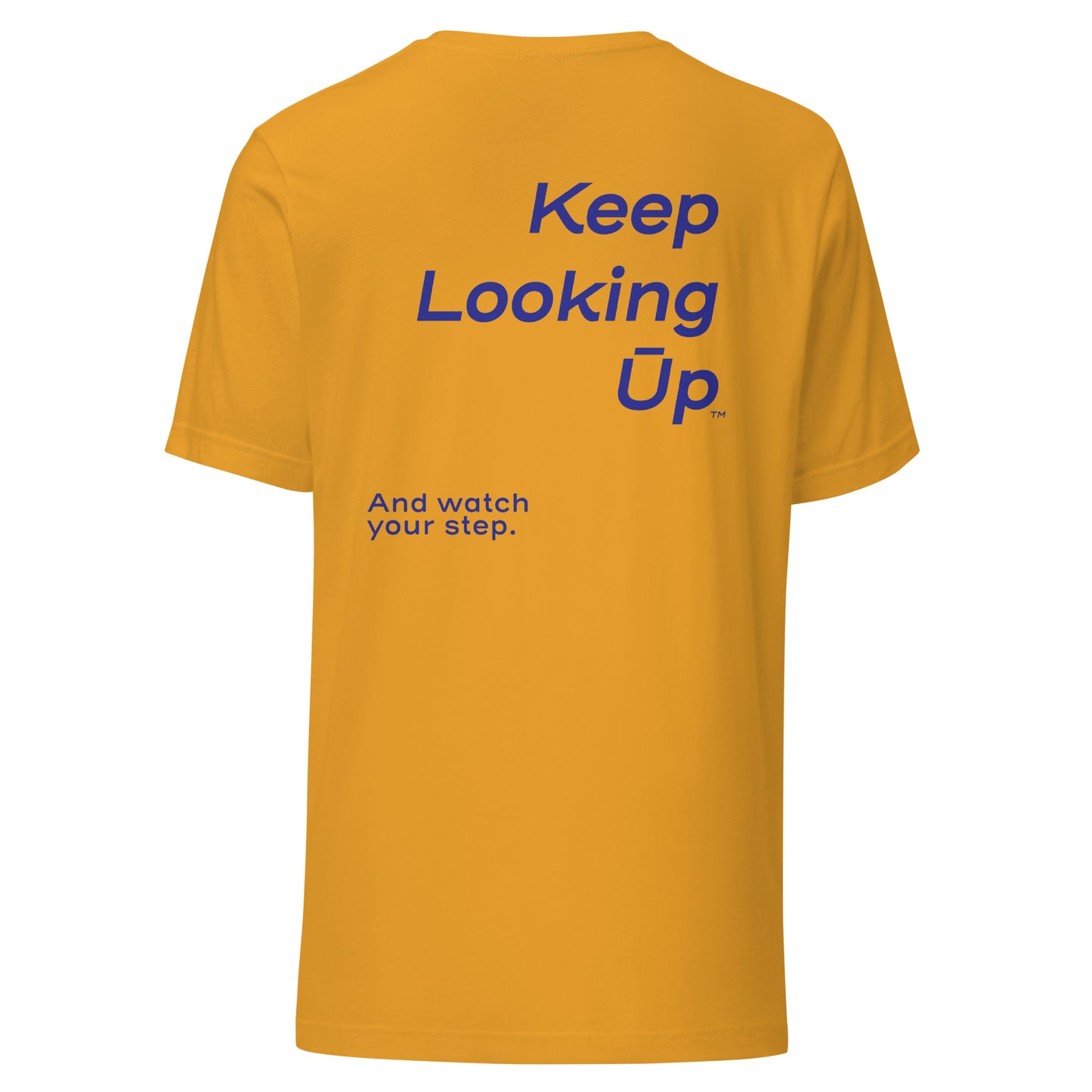 Keep Looking Ūp (vertical) | Unisex | Standard | Short-sleeve T-shirt