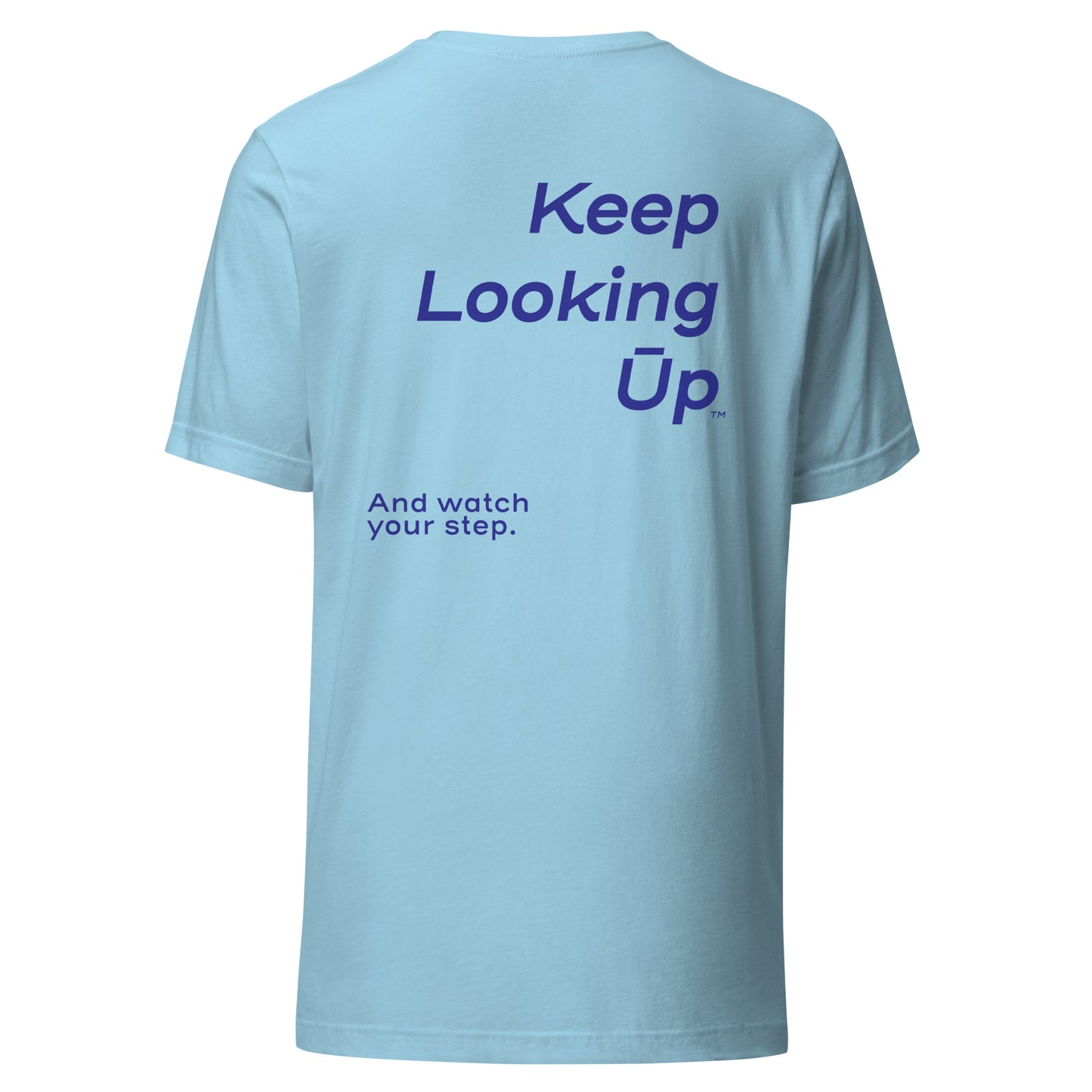 Keep Looking Ūp (vertical) | Unisex | Standard | Short-sleeve T-shirt