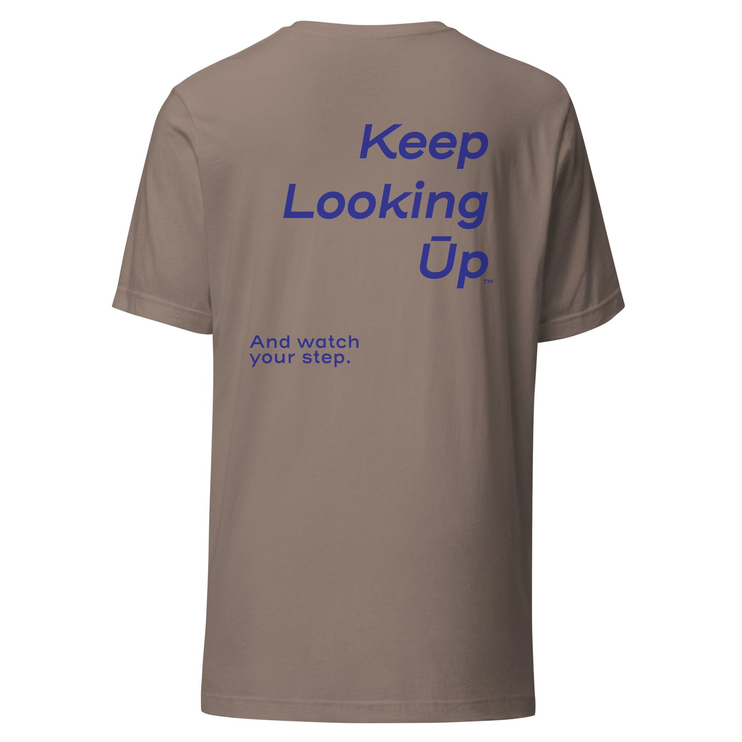 Keep Looking Ūp (vertical) | Unisex | Standard | Short-sleeve T-shirt