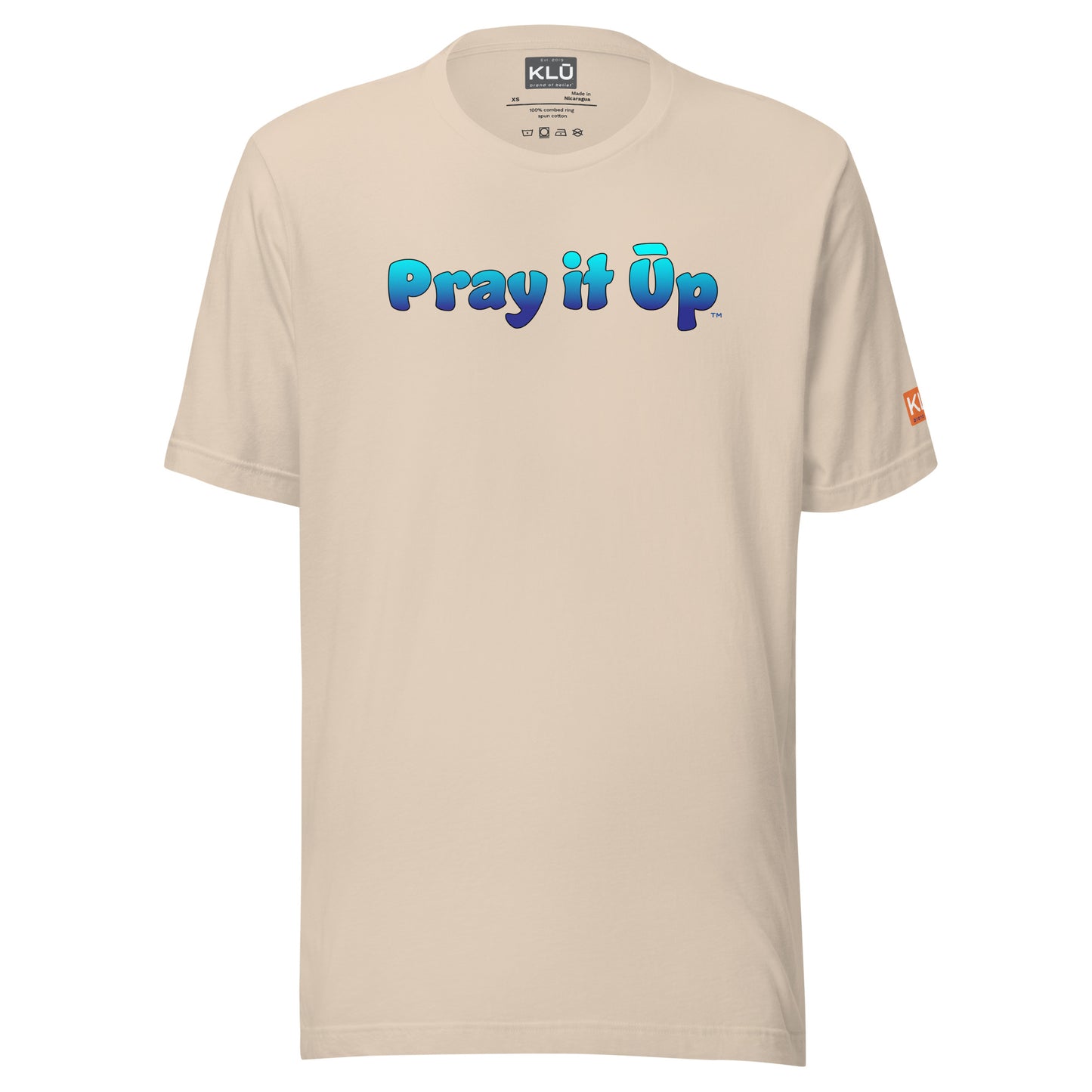 Pray it Ūp (playful) | Unisex | Standard | Short-sleeve T-shirt