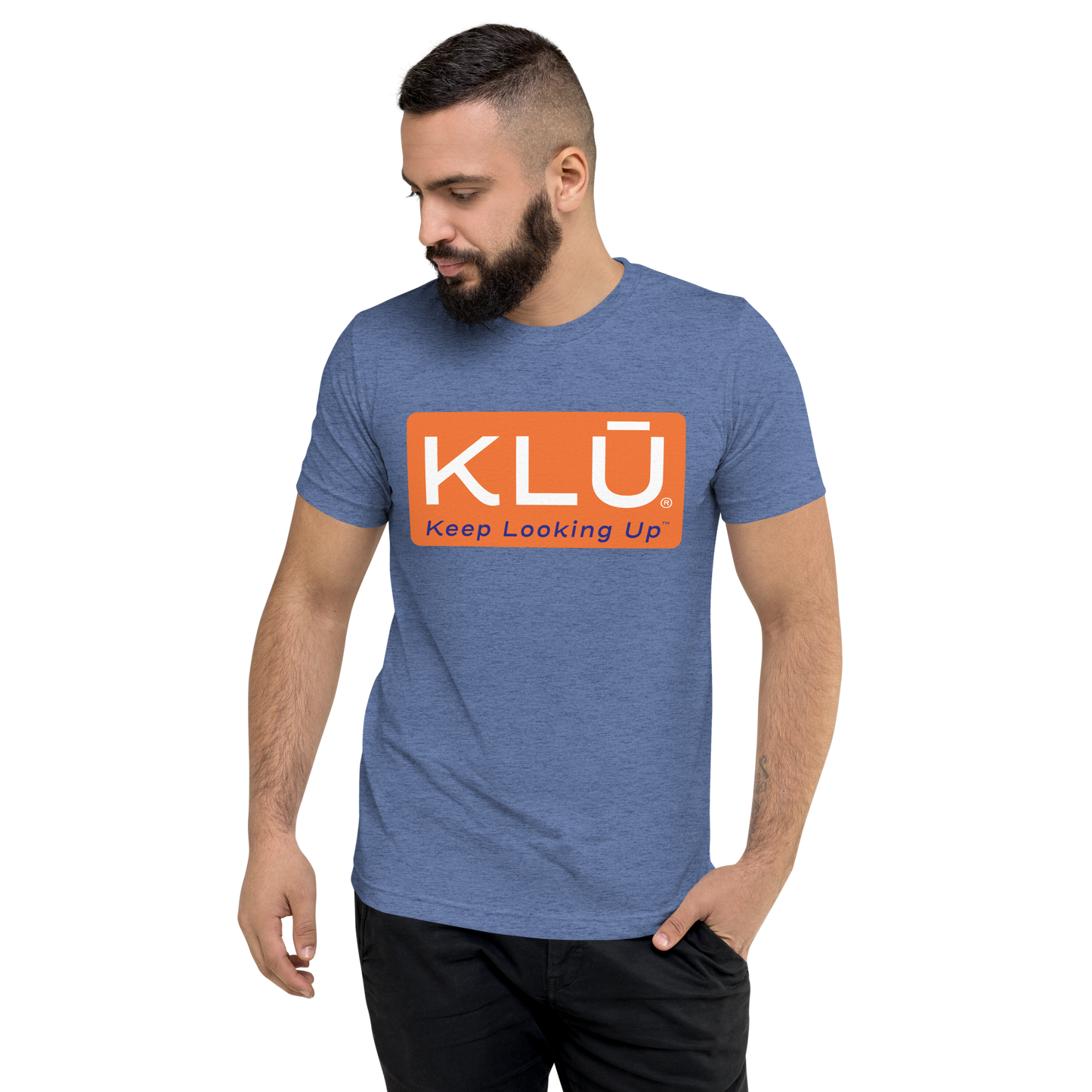 KLŪ Keep Looking Up | Unisex | Tri-blend | Short-sleeve T-shirt