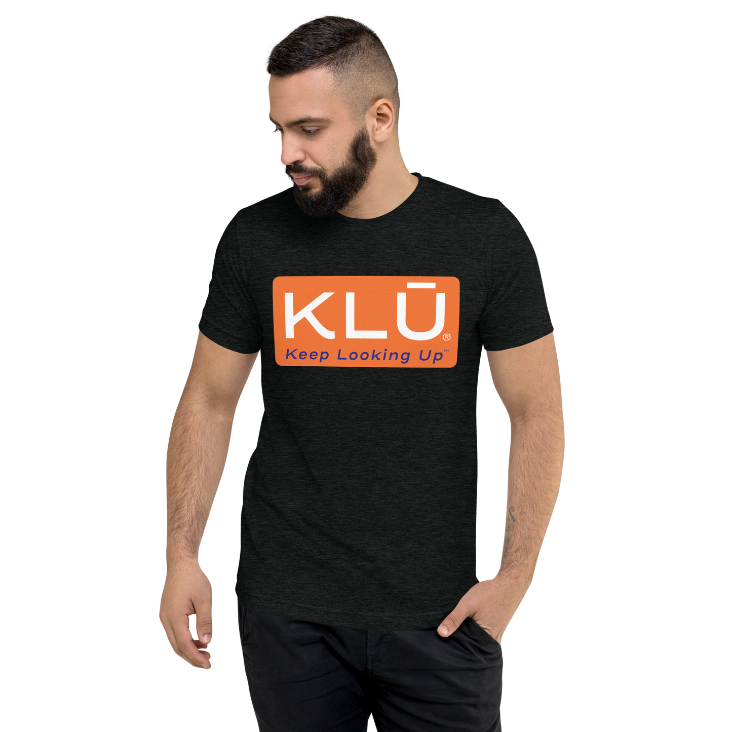 KLŪ Keep Looking Up | Unisex | Tri-blend | Short-sleeve T-shirt