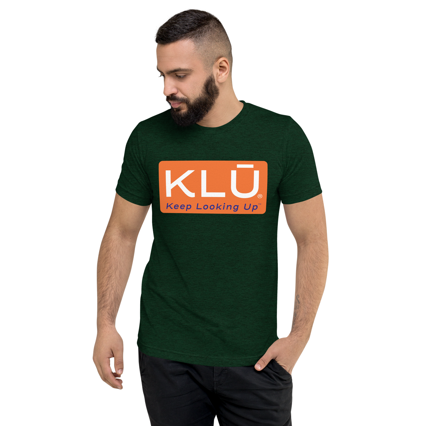 KLŪ Keep Looking Up | Unisex | Tri-blend | Short-sleeve T-shirt