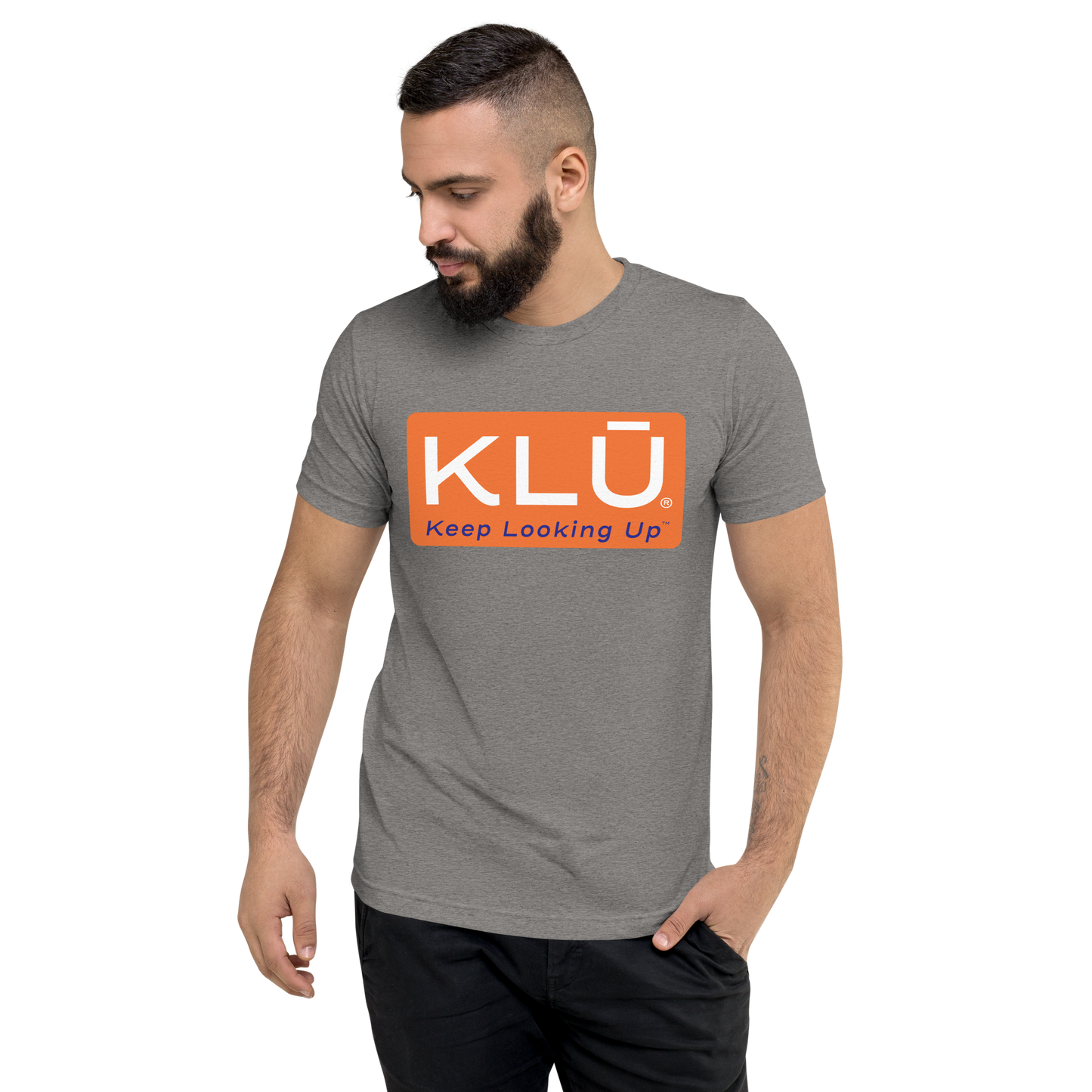 KLŪ Keep Looking Up | Unisex | Tri-blend | Short-sleeve T-shirt