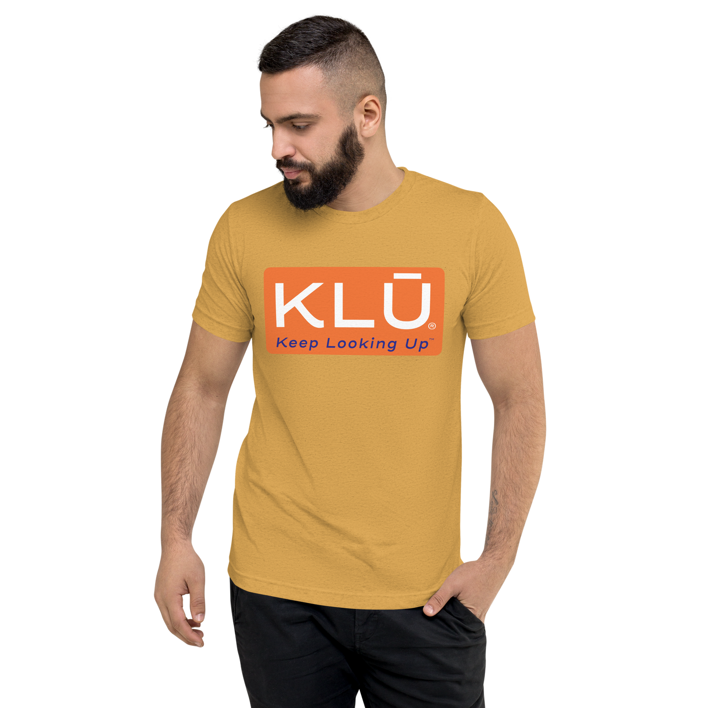 KLŪ Keep Looking Up | Unisex | Tri-blend | Short-sleeve T-shirt