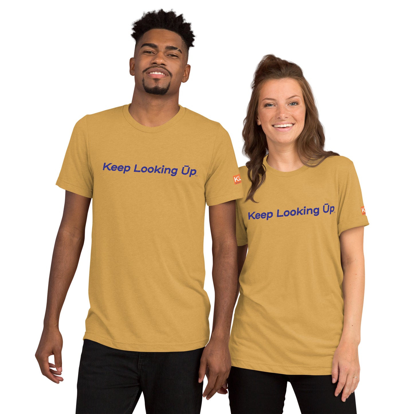 Keep Looking Ūp | Unisex | Tri-blend | Short-sleeve T-shirt