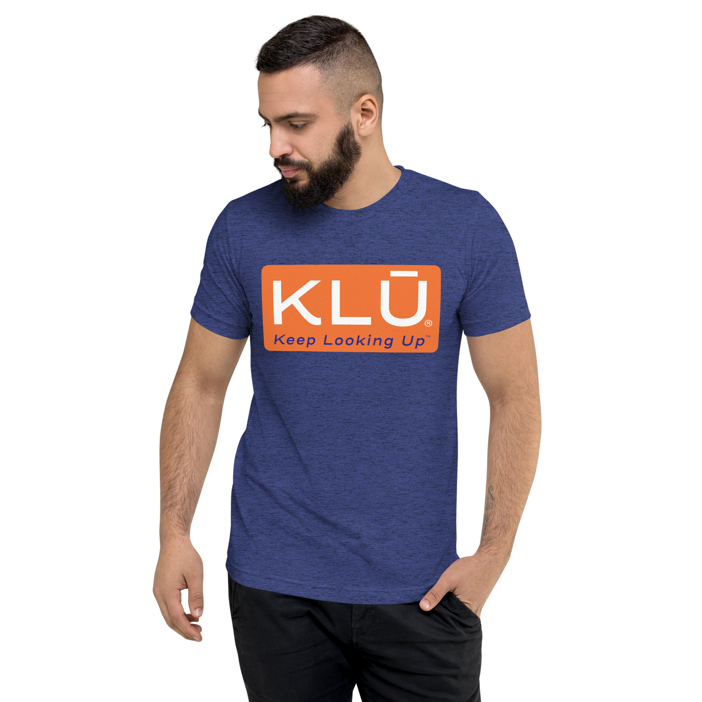 KLŪ Keep Looking Up | Unisex | Tri-blend | Short-sleeve T-shirt