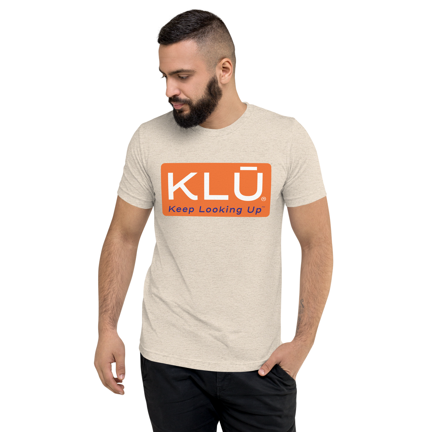 KLŪ Keep Looking Up | Unisex | Tri-blend | Short-sleeve T-shirt