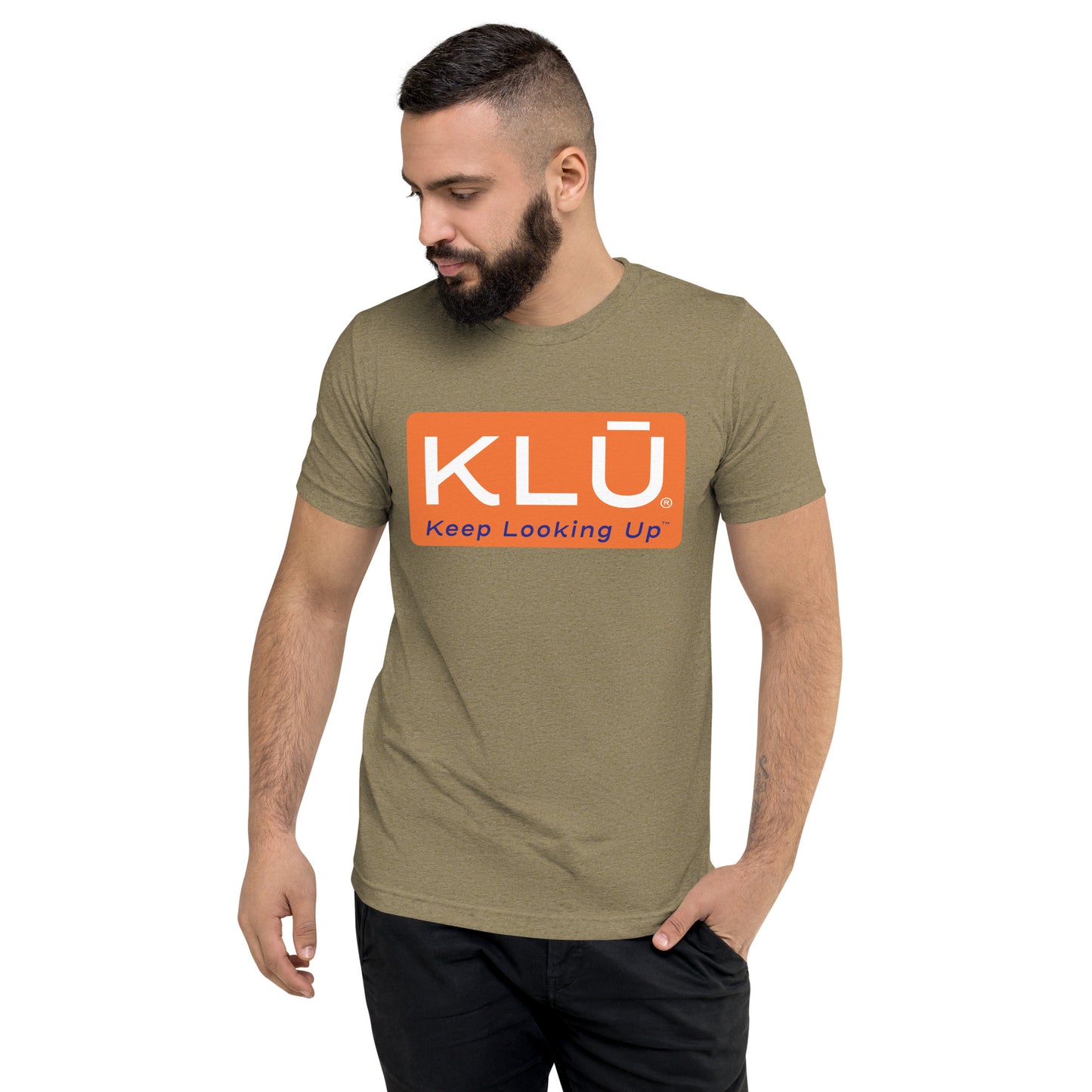 KLŪ Keep Looking Up | Unisex | Tri-blend | Short-sleeve T-shirt