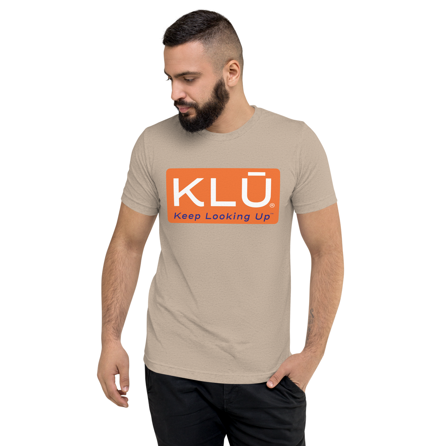 KLŪ Keep Looking Up | Unisex | Tri-blend | Short-sleeve T-shirt