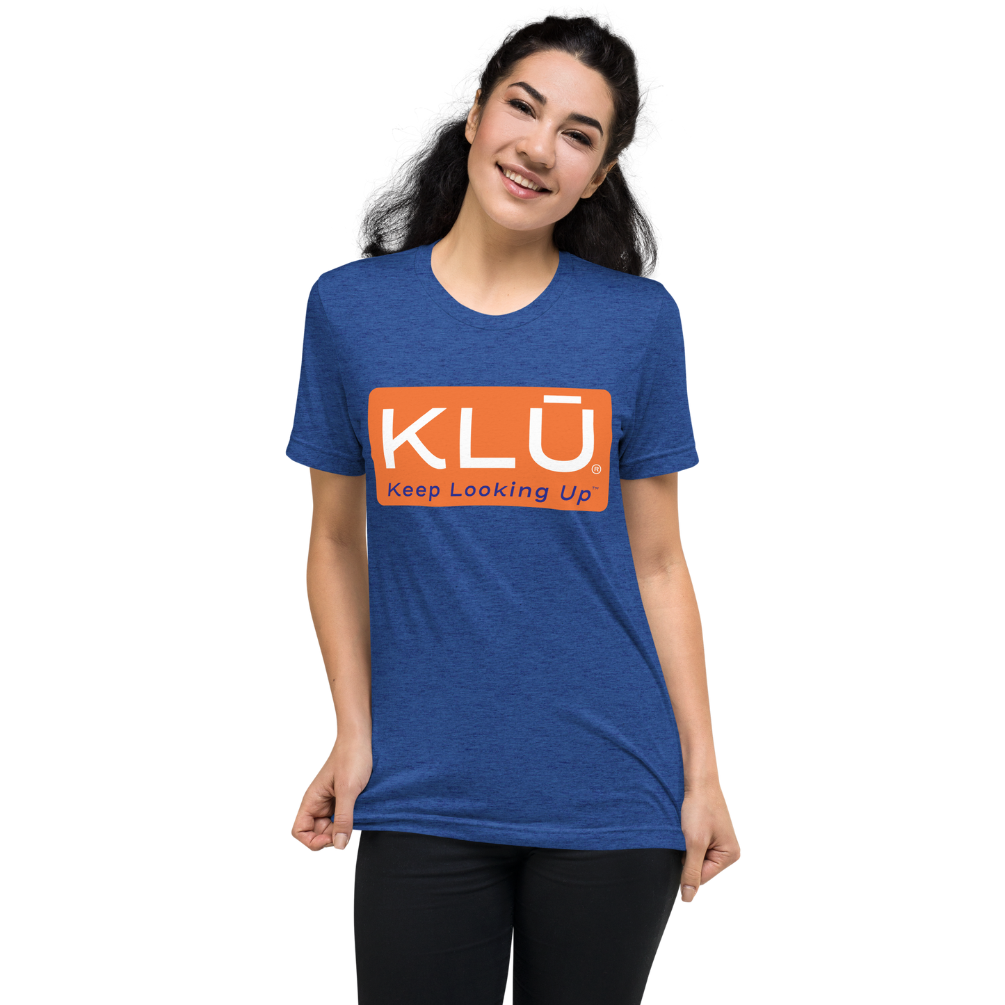 KLŪ Keep Looking Up | Unisex | Tri-blend | Short-sleeve T-shirt