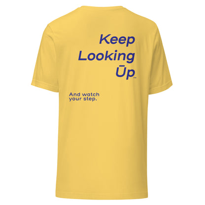 Keep Looking Ūp (vertical) | Unisex | Standard | Short-sleeve T-shirt