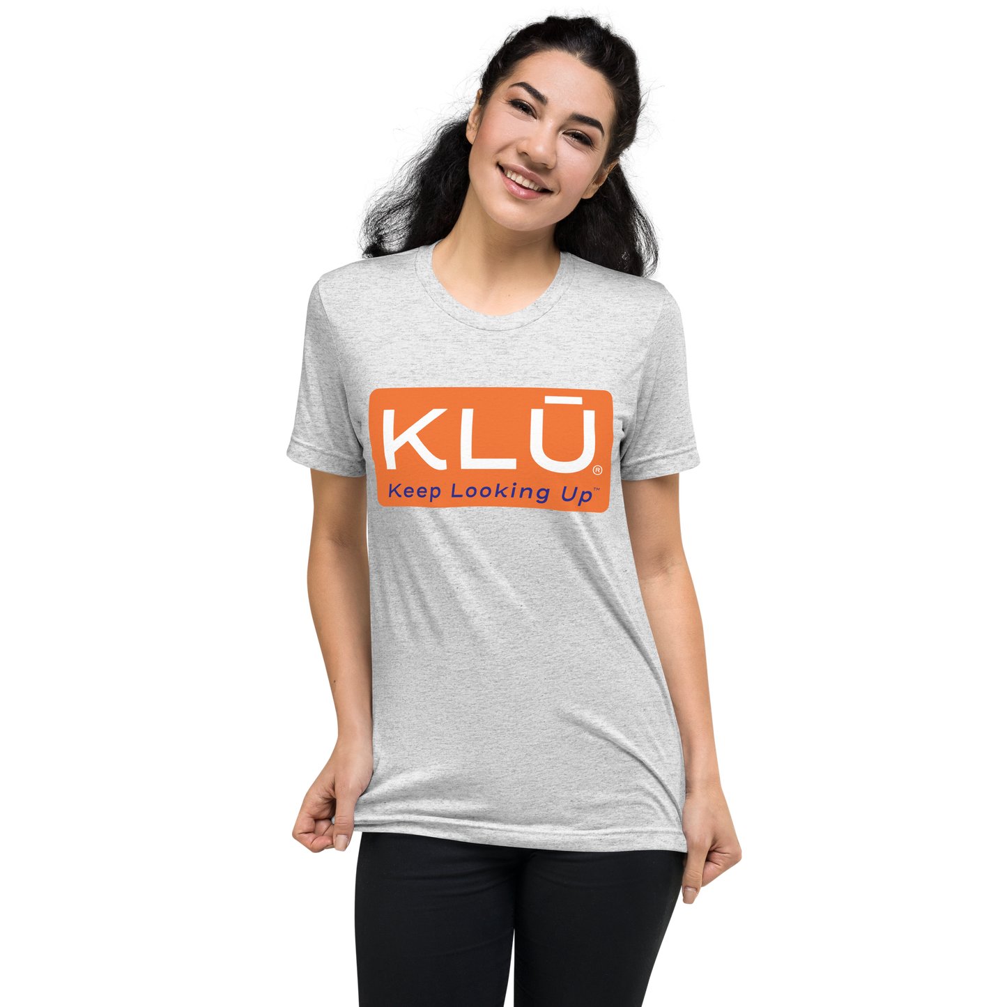 KLŪ Keep Looking Up | Unisex | Tri-blend | Short-sleeve T-shirt